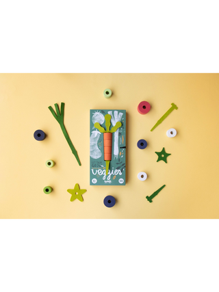 Fädelspiel - Let them grow Veggies - Holzspielzeug