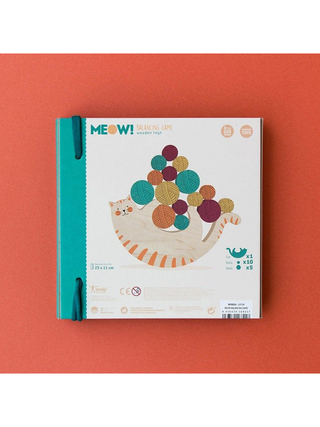 Balancierspiel - Meow - aus Holz