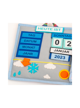Quiet Book - Mein erster Schultag