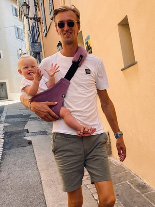 Kleinkindtrage Cord - Lila