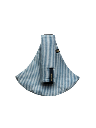 Kleinkindtrage - Denim Streifen