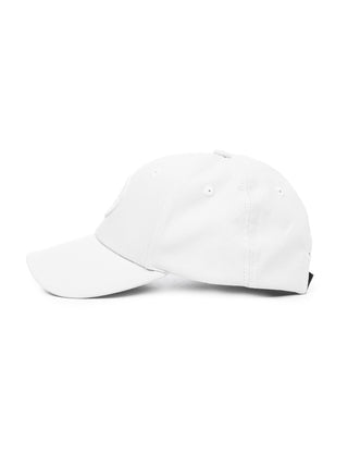 Baseballkappe mit Kompass-Logo - Weiß