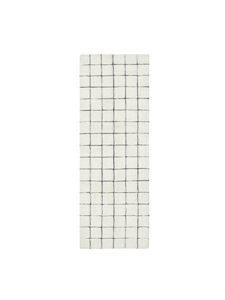 Teppichläufer aus Wolle Mosaic - 80 x 230cm