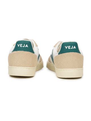 Small V-10 Laces Sneaker - Extra White/Green