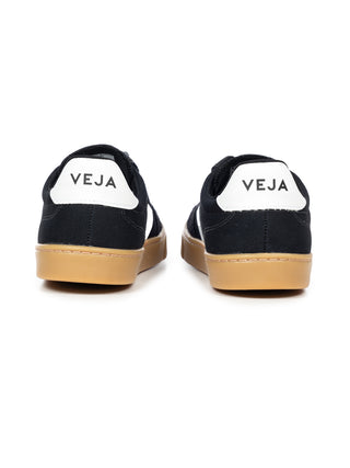 Small Volley Canvas Sneaker - Black/White