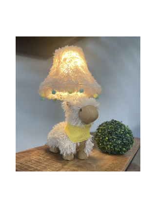 LED-Tischleuchte Alma das Alpaka