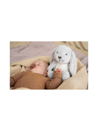 Kuscheltier Milo Hase mit Herzschlag