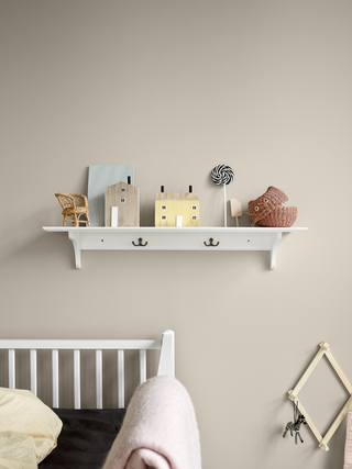 Seaside Wandregal mit Haken - 60 x 20 cm