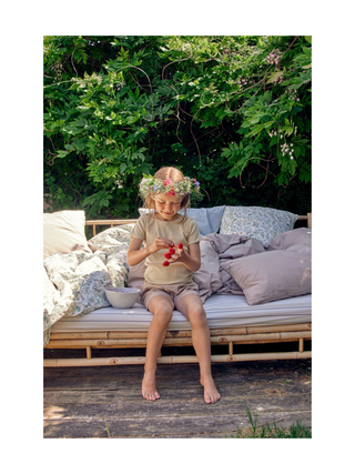 Dear April Bettwäsche Agnes 135x200cm - Maus