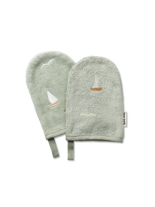 Dear April Paw Waschlappen - Segelboote