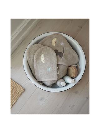 Dear April Paw Waschlappen - Mond Katze