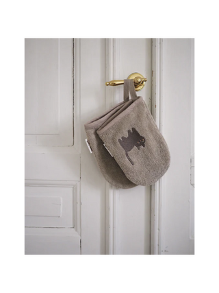 Dear April Paw Waschlappen - Mond Katze