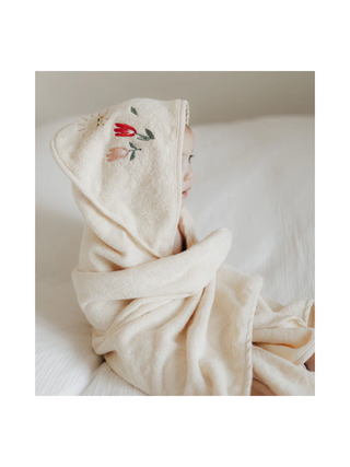 Dear April Petal Baby Kapuzenhandtuch -  Harmony