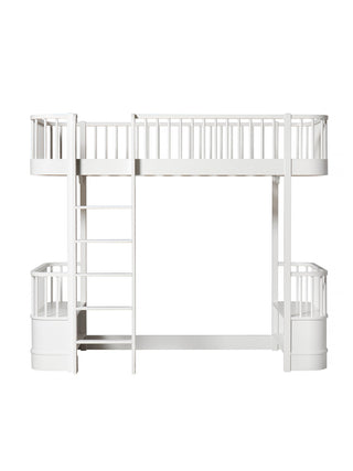 Wood Original Hochbett Weiß 90x200