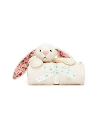 Decke Blossom Cream Bunny Berry