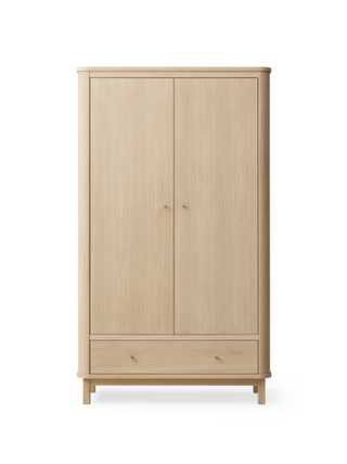 Wood Kleiderschrank mit 2 Türen - Oak