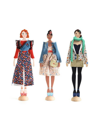 Workshop Fashion by Marie Mode-Design Anziehpuppen