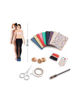 Workshop Fashion by Marie Mode-Design Anziehpuppen