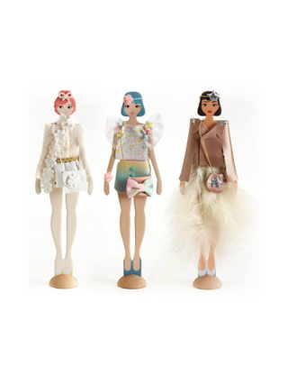 Workshop Fashion by Caroline Mode-Design Anziehpuppen