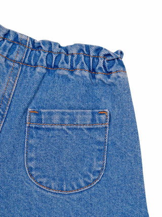 Denim Shorts - Blau
