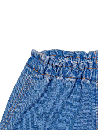 Denim Shorts - Blau