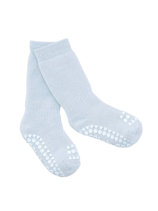 Rutschfeste Socken aus dicker Bio-Baumwolle - Sky Blue