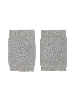 Knieschützer mit Gumminoppen - Grau Melange