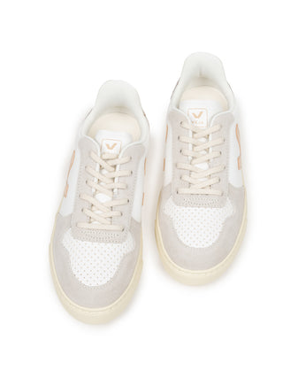 Small V-10 Laces Sneaker - Extra White/Platine