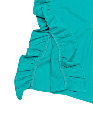 Lea Caftan mit Quasten - Grün