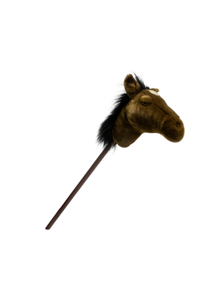 Hobby Horse Steckenpferd Braunes Pferd