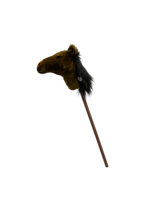 Hobby Horse Steckenpferd Braunes Pferd