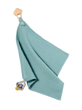 Kuscheltuch Musselin Eis - Mint
