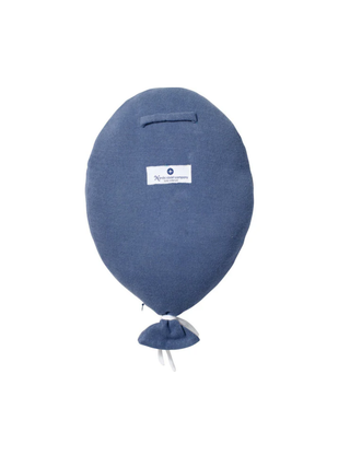 Ballon-Kissen Welcome Little One - Blau