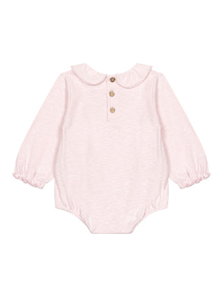 Rib Flamé Body - Rosa