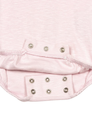 Rib Flamé Body - Rosa