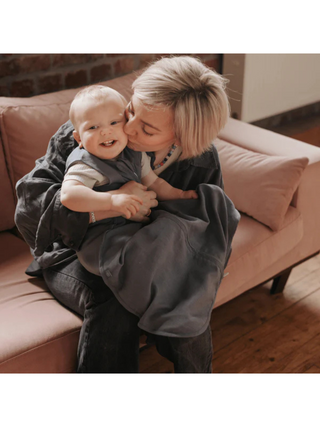 Leinen Schlafsack 0.5 TOG - Essential Blau