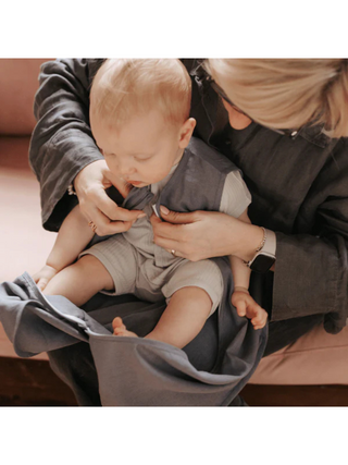 Leinen Schlafsack 0.5 TOG - Essential Blau