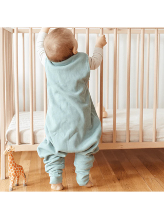 Schlafsack mit Füßen 1.0 TOG - Essential Mint