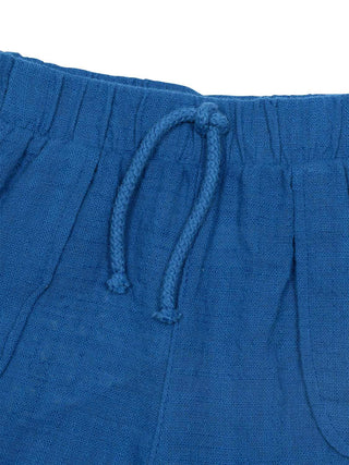 Gewebte Shorts Telo - Blau