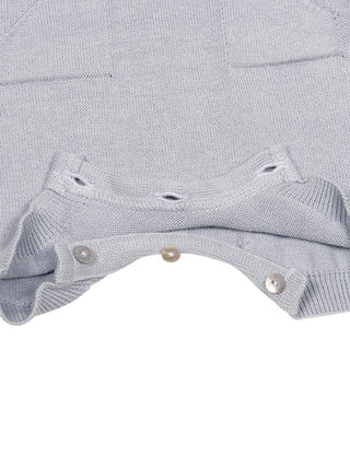 Kurzer Spieler mit Seitentaschen - Hellblau