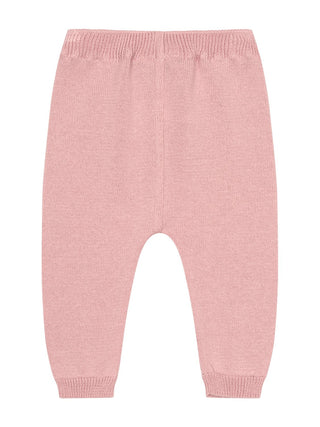 Strickhose mit Taschen - Altrosa