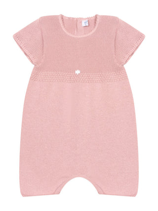 Kurzer Spieler mit Applikation - Altrosa