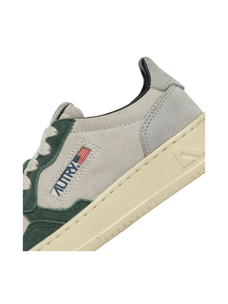 Sneakers Medalist Low aus Wildleder - Weiß und Grün