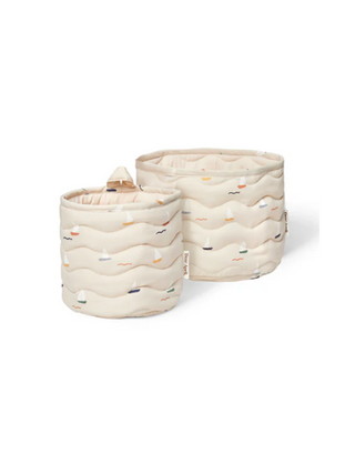 Dear April Kiki Aufbewahrungskörbe im Set Pond Boats