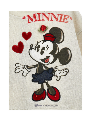Minnie Maus Sweatshirt mit Schleife