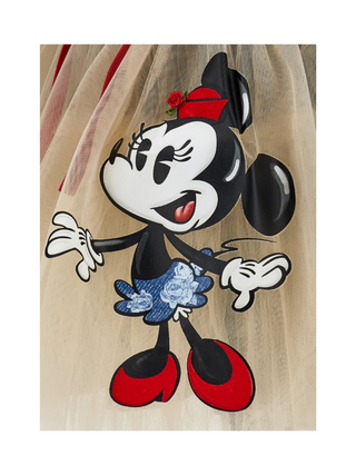 Minnie Tüllkleid mit Schleife Marine