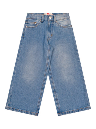 Leyla Middle Jeanshose - Blau