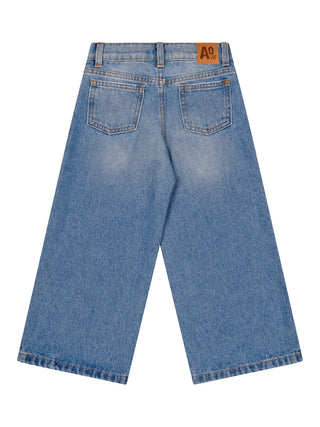 Leyla Middle Jeanshose - Blau