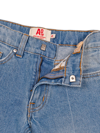 Leyla Middle Jeanshose - Blau