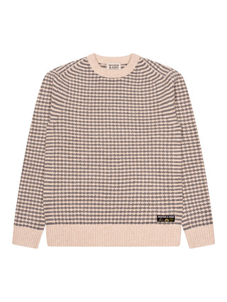 Regular Chenille Pullover - Grau Melange